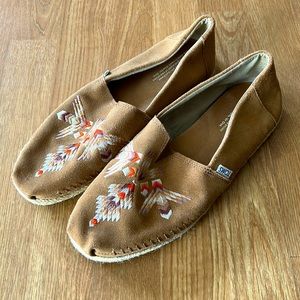 TOMS Nubuck/Suede Southwestern Espadrilles
